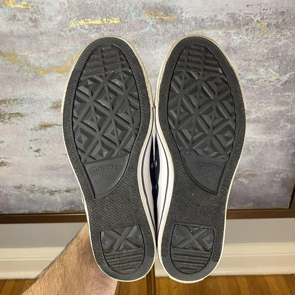 Converse Chuck Taylor All Star 2 Shoes Womens Size 9 Black Low Top Sneakers - Picture 10 of 10